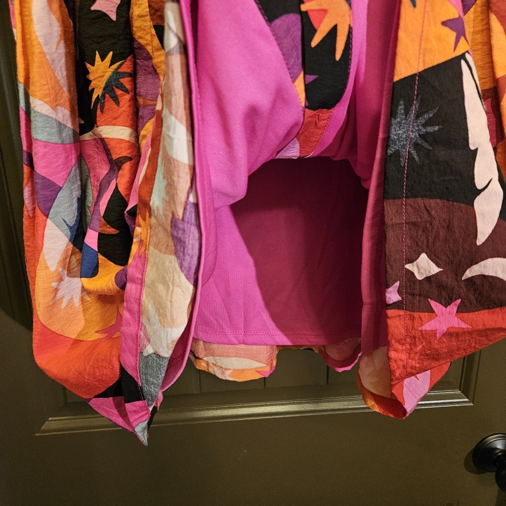 NWT TCEC Multi-Colored Geometric Pattern Dress - … - image 5